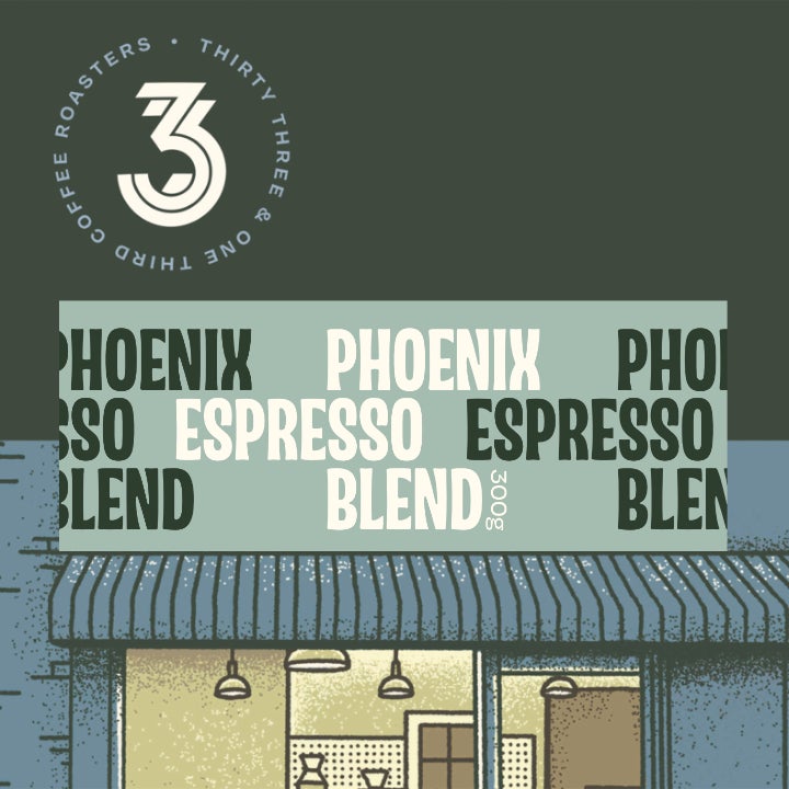 Phoenix Espresso Blend | 33 1/3 Coffee Roasters